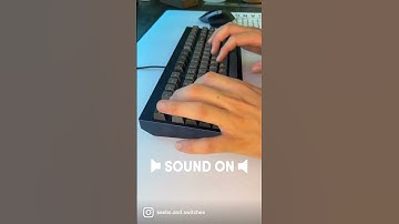 Mode eighty sound test #keyboard #asmr #mechanicalkeyboard #customkeyboard #mode #modedesign