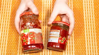 картинка: Вот как можно сохранить ТОМАТНУЮ ПАСТУ от ПЛЕСЕНИ!  5 ПОЛЕЗНЫХ СОВЕТОВ ХОЗЯЙКЕ!