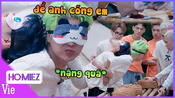 Rhyder Captain tâm đầu ý hợp, cõng nhau đoán món ăn khiến các anh trai nể phục | ANH TRAI SAY HI