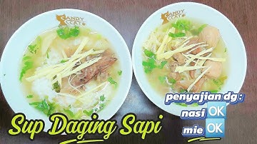 Sop Daging Sapi Bening Jahe⁉️ Sup ini Seger Banget Enak di Perut Menu Sahur & Buka Puasa Semua Umur