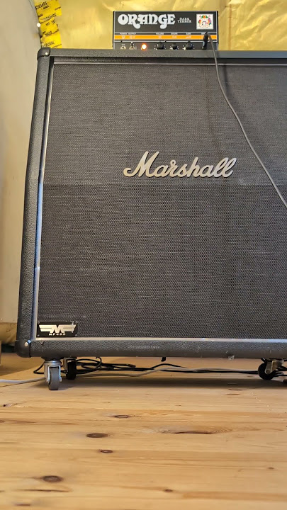 Orange Dark Terror w Marshall MF400 oversized K100 Mid-scooped/Deathmetal