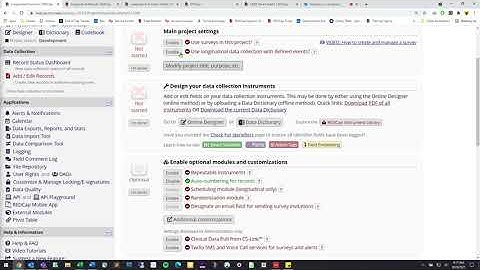 REDCap Tutorial - Longitudinal and Repeating Forms