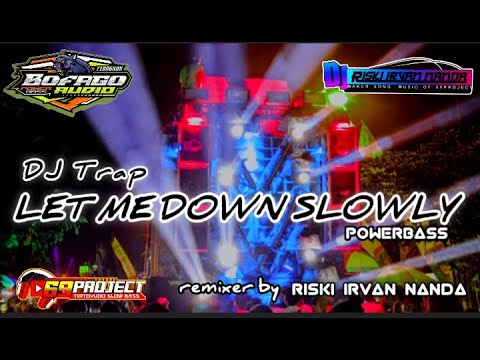 Dj Trap powerbass LET ME DOWN SLOWLY DJ Riski Irvan Nanda X #bofagotiongkok