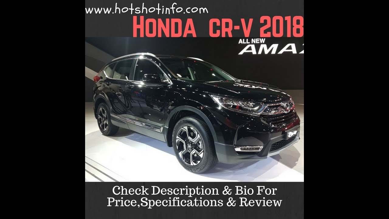 The All New Honda CRV is here. AUTO EXPO 2018. YouTube