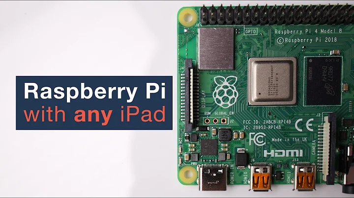 Mobile Raspberry Pi with ANY iPad. No USB-C needed.