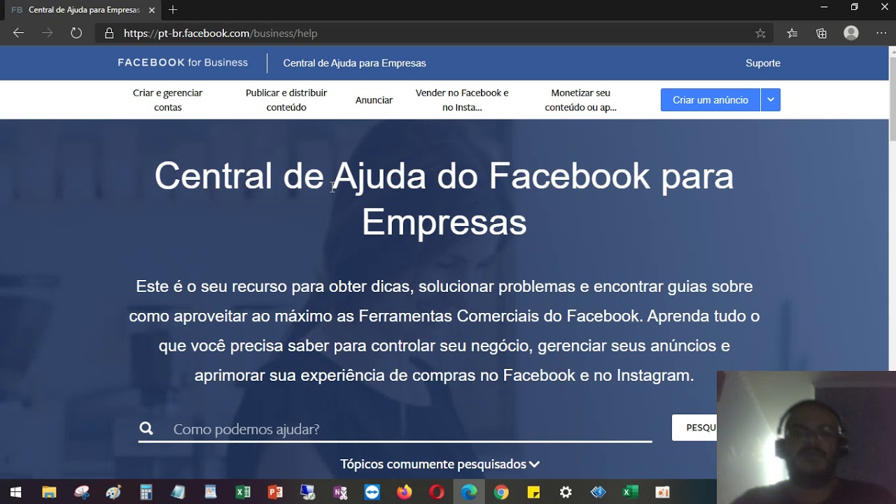 CENTRAL DE AJUDA YOUTUBE ADS intelligence overview