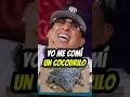 #ÑengoFlow cuenta que se tiró a un río con Cocodrilos y después se comió uno😳