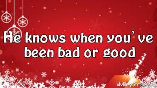 Rachel Crow - Santa Claus Is Comin' To Town (with lyrics) chords