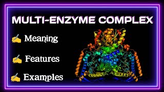 MULTI-ENZYME COMPLEX || WELL EXPLAINED