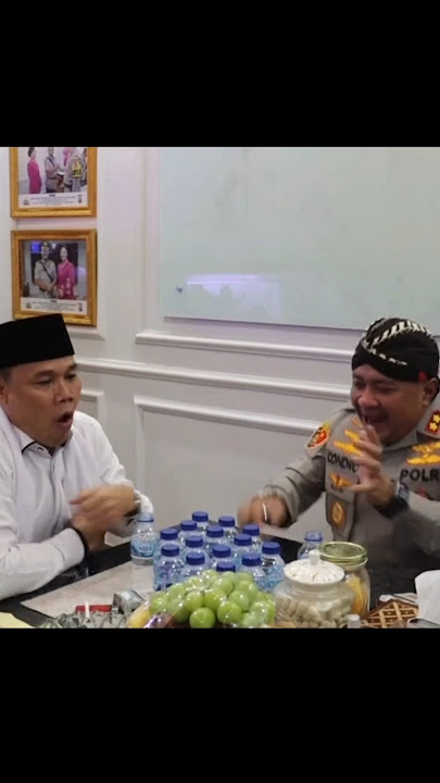 Battle humor Kapolres serang Vs Ustad akri Patrio #shorts #lucu #ngakak #trending