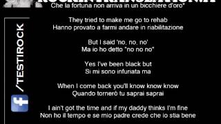 Rehab Amy Winehouse Con Testo E Traduzione Youtube