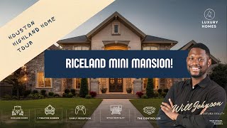 Inside a 5 Bedroom Mini Mansion in East Houston | Highland Homes in Riceland TX