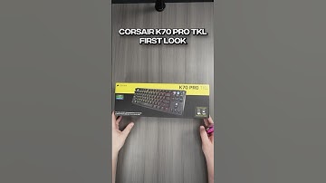 The Corsair K70 Pro TKL 👀