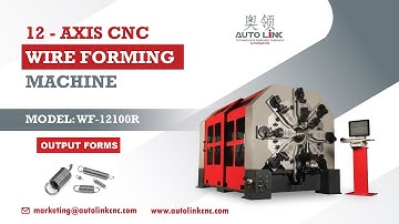 CNC Wire Forming Machine | WF-12100R | Available in Alibaba and Made in China