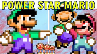 Power Star Mario in Nintendo World & Friday Night Funkin Devil Mario Full Week (FNF MOD)