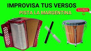 Video thumbnail of "BUENA PISTA PARA IMPROVISAR VERSOS " LA MARGENTINA""