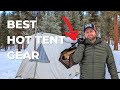 The best camping gear for hot tent camping in cold temperatures