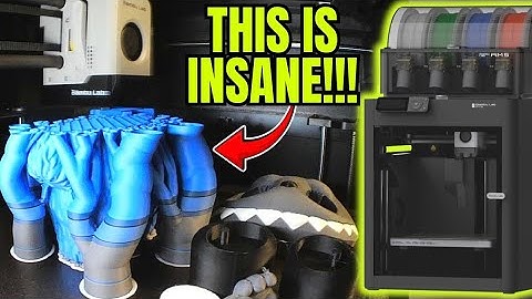 3D Printing my First MULTICOLOR 3D PRINT on the "BAMBU LAB P1S" NEXT LEVEL 3D Prints