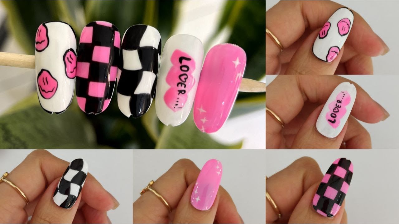 идеи розовых ногтей | дизайн ногтей в розовом цвете на день святого Валентина