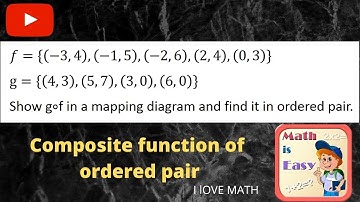 Easy Solution of Composite Function of Ordered Pair