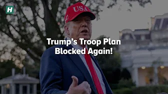 Trump’s Troop Plan Blocked Again!