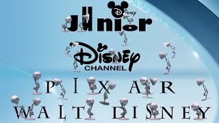 Twenty Seven Luxo Lamps Spoof Pixar Disney Junior Walt Disney Disney Channel With Time Reverse