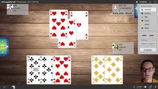 36 Spiele Privatturnier skat-spielen.de Cent-Skat #15