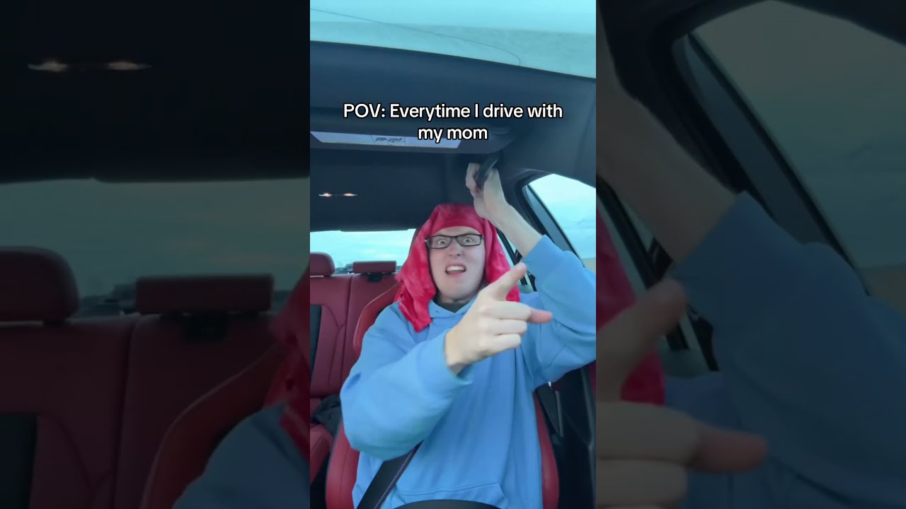 POV A Stop Sign Is Coming Up Shorts