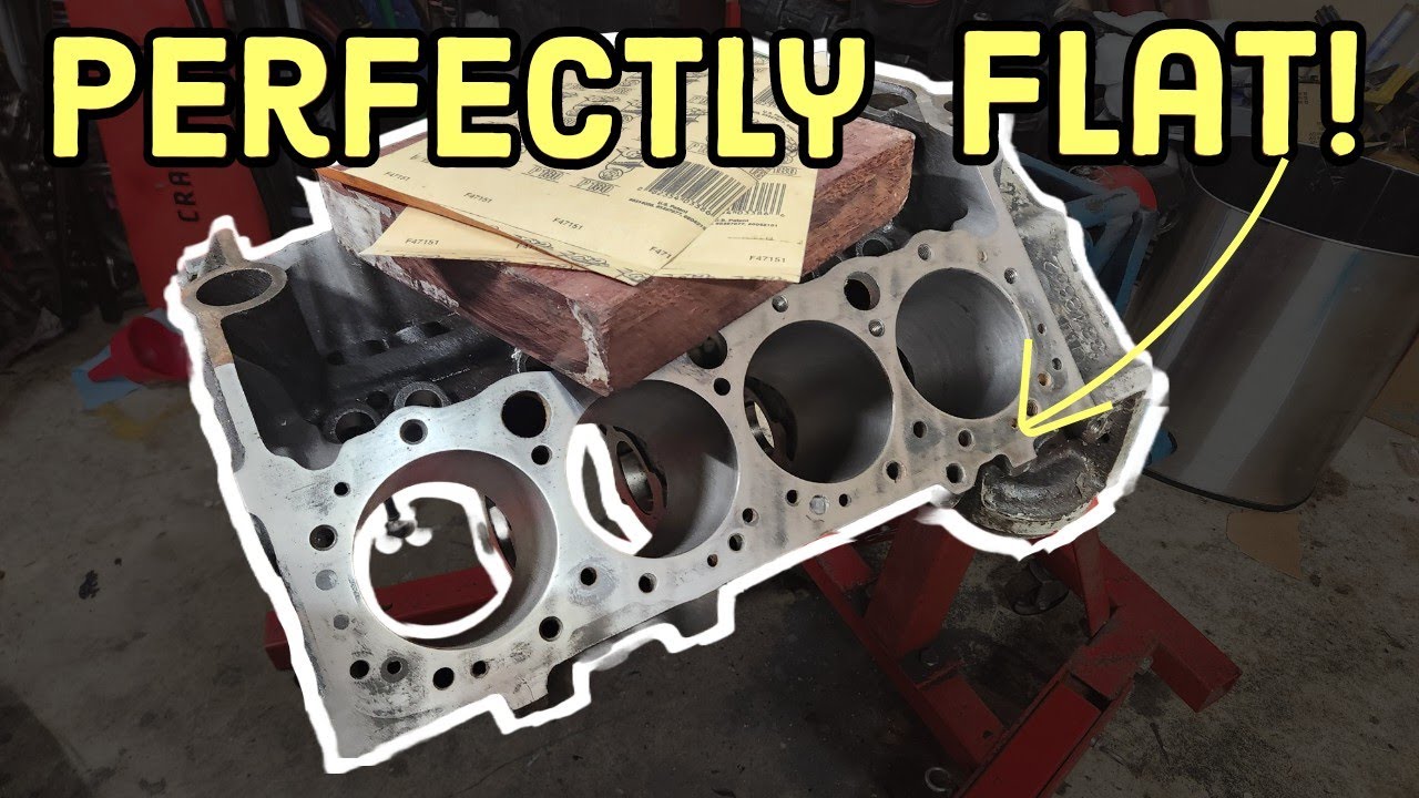 $500 Budget build challenge - The BEST way to Resurface an Engine Block WITHOUT a Machine Shop