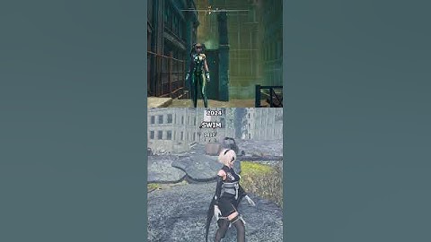 Water Swim compare Stellar Blade or Nier Automata #shorts #stellarblade