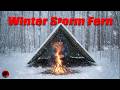 Camping in the Biggest Storm of the Year - Catastrophic Ice Storm Forecasted