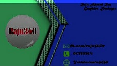 Business Card Tutorial - Create Your Own - Photoshop