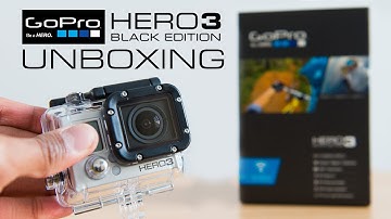 GoPro HERO3: Black Edition + LCD Touch BacPac - Unboxing UK