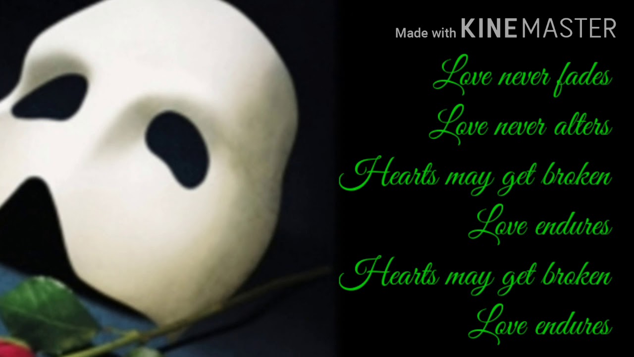 Love Never Dies Lyrics YouTube