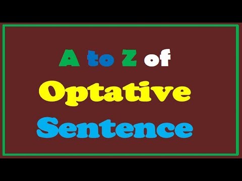 Optative Sentence