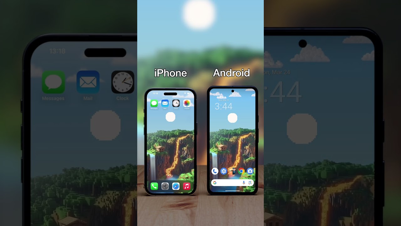 Minecraft live wallpaper. Your wallpaper doesn’t have to be  astatic image; it can be animated.