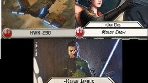 How-to use Squadron "HWK-290" (and Uniques) - Star Wars Armada Explained (SWAE)