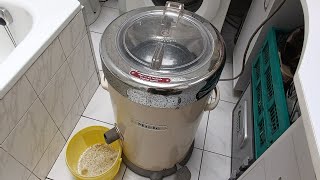 Vintage 70s' miele spin dryer - Test run