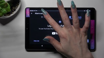 How to Set Up Alarm Clock in Lenovo Tab M8 – Add Alarm