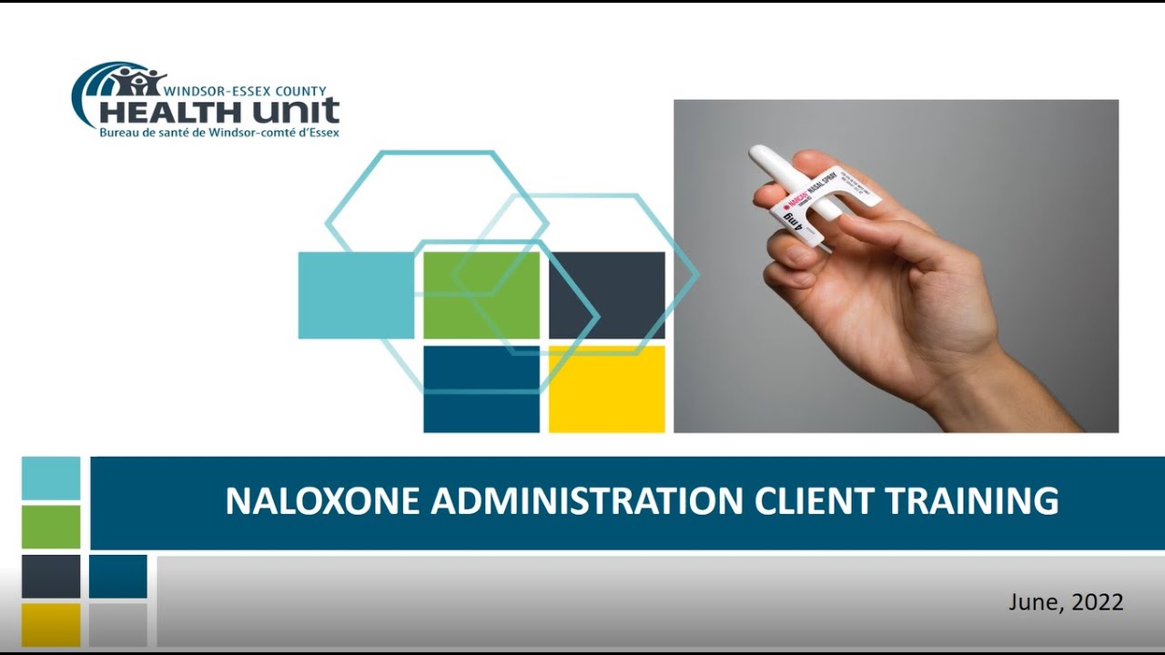 Naloxone Training Video YouTube