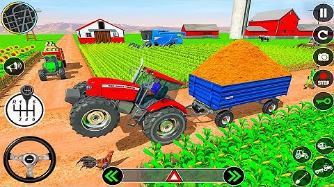 Tractor Farming Simulator - Real Tractor Driving (Part 2) - Android Gameplay