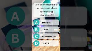 Celebrity CompTIA A+ Practice Test Question: Which is a common wireless networking standard? #Tech [2025] Wealth