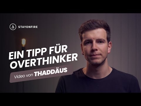Overthinking stoppen -