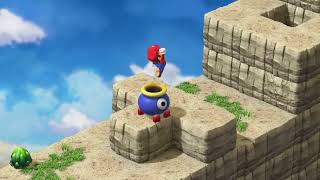 Super Mario RPG - Randland - Hier hoch mit den Parakoopas