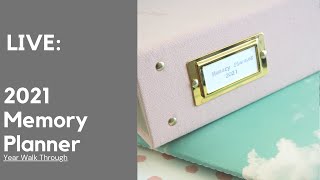 2021 Memory Planner Walk Through