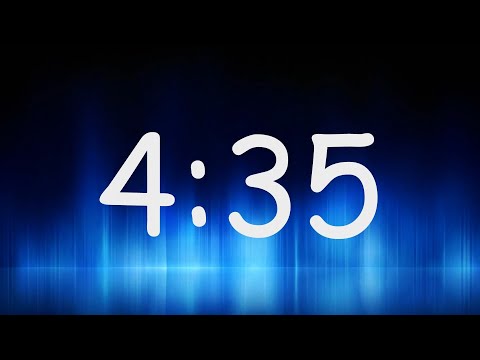 4:35 Minutes Timer / Countdown from 4min 35sec