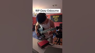 Thumbnail of Mr Crowley - Ozzy Osbourne Solo Cover #randyrhoads #ozzy #ozzyosbourne #ripozzy #metal #mrcrowley