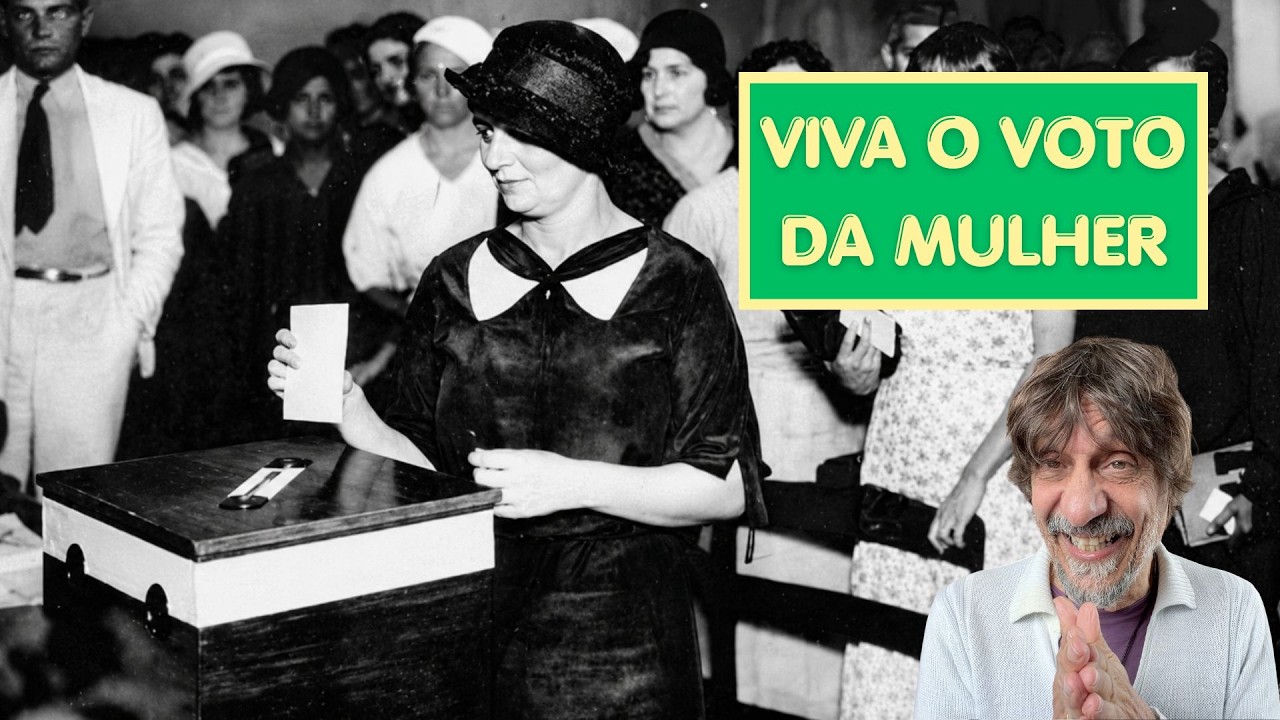 VIVA O VOTO DA MULHER - Eduardo Bueno