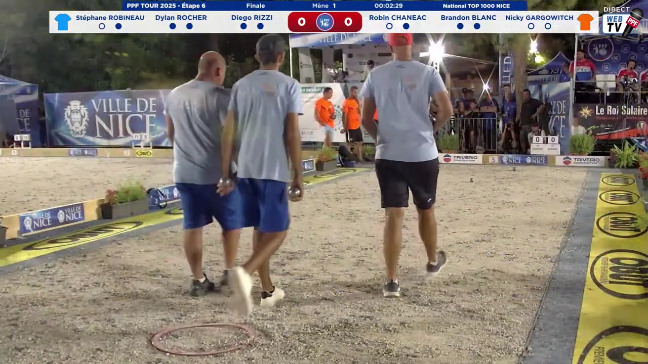 PPF TOUR 2025 National TOP 1000 NICE - ROCHER / CHANEAC.