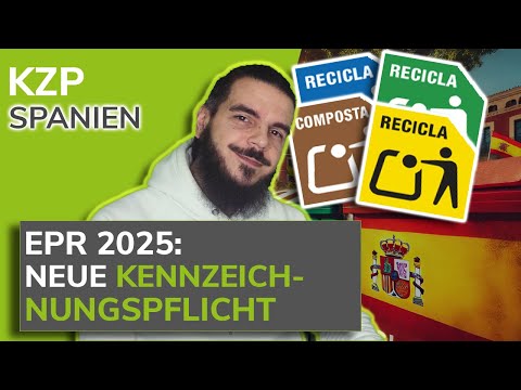 Spanien EPR 2025 | Neue Kennzeichnungspflicht | Symbole - video from ecosistant